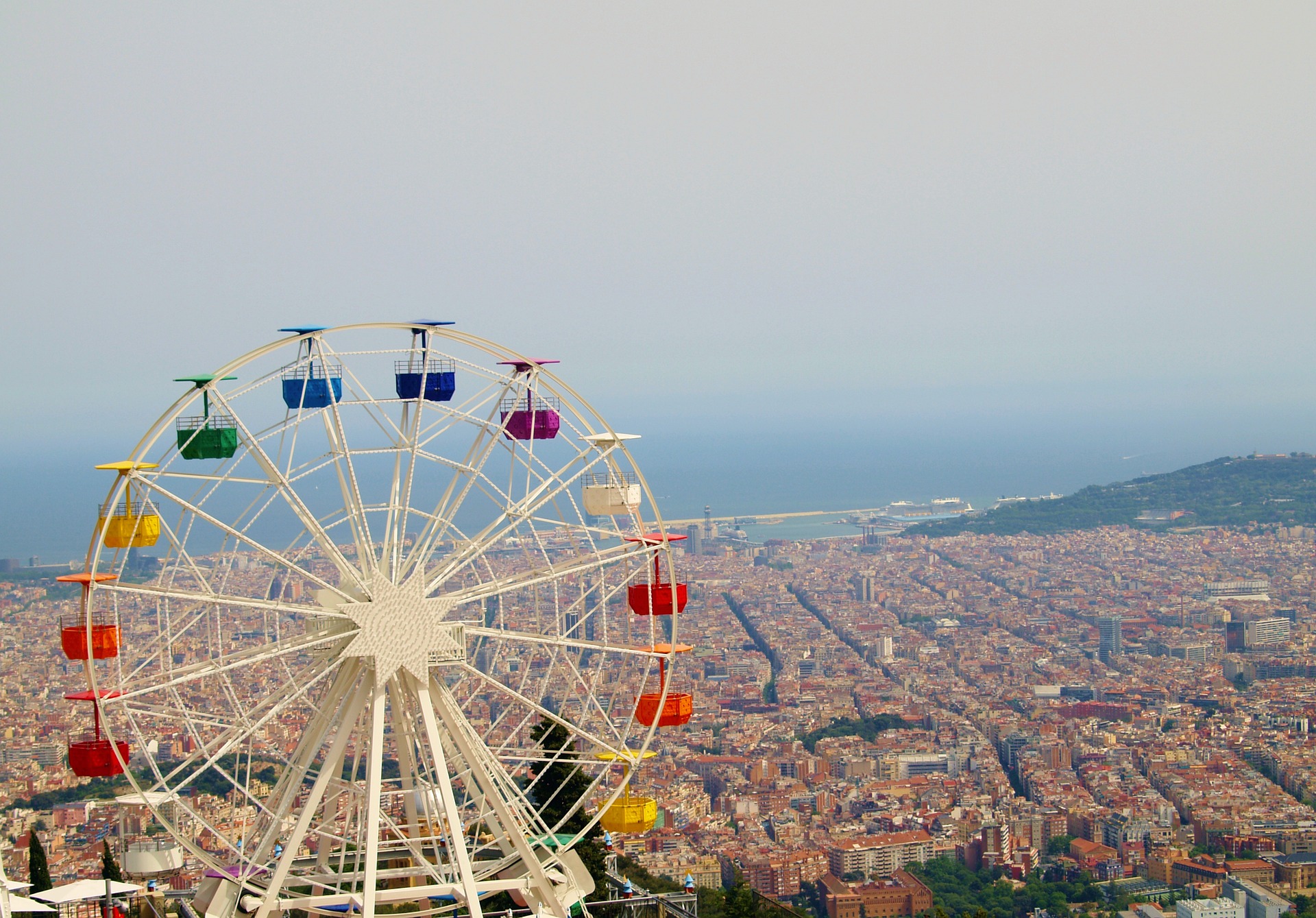 Іспанія Барселона вид зверху