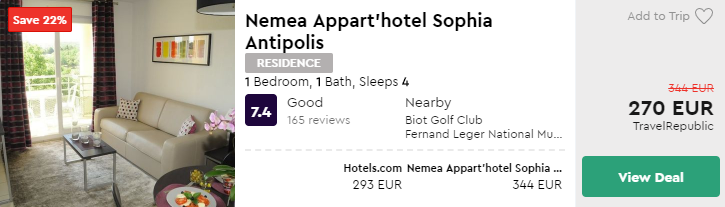 Nemea Appart'hotel Sophia Antipolis