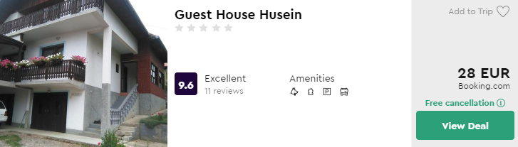 Guest House Husein