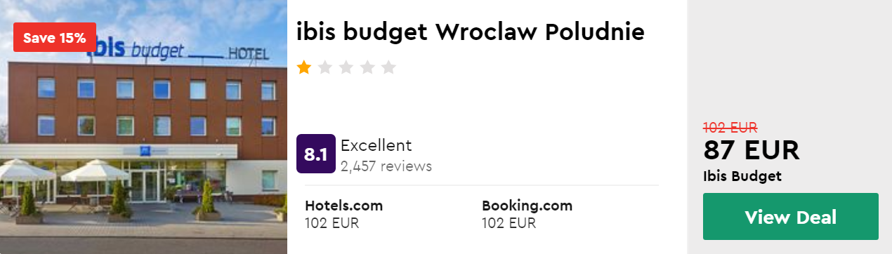 ibis budget Wroclaw Poludnie