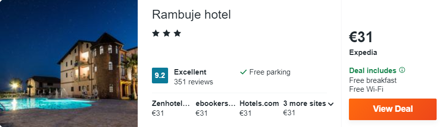 Rambuje hotel