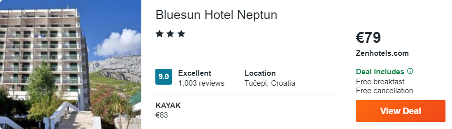 Bluesun Hotel Neptun