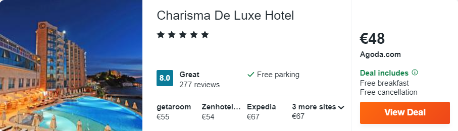 Charisma De Luxe Hotel