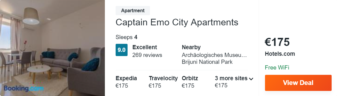 Captain Emo City Apartments
