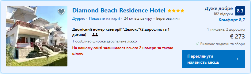 Diamond Beach Residence Hotel
