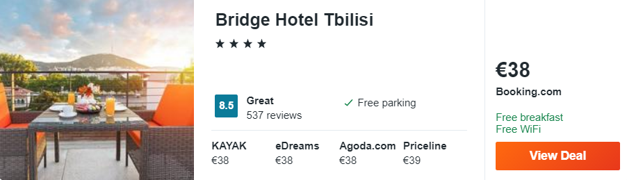 Bridge Hotel Tbilisi