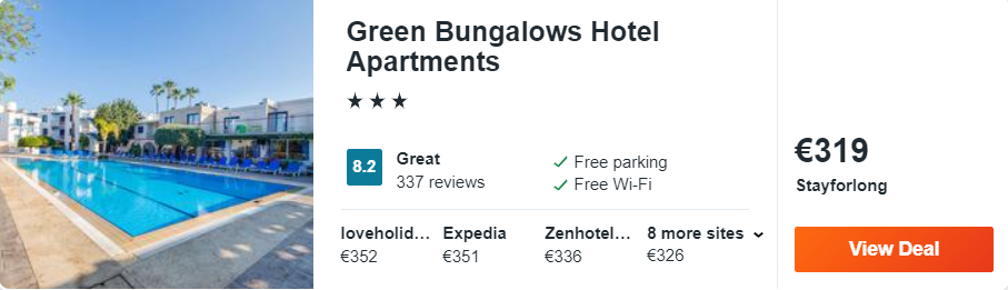 Green Bungalows Hotel Apartments