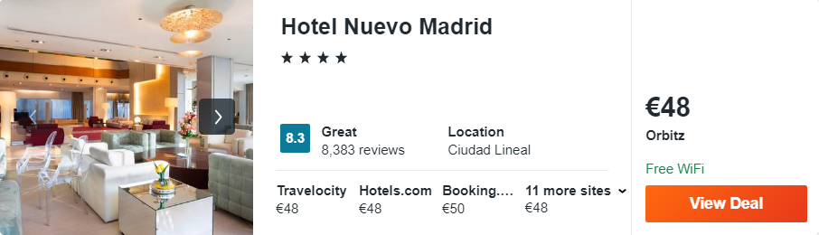 Hotel Nuevo Madrid
