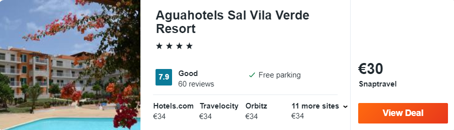 Aguahotels Sal Vila Verde Resort
